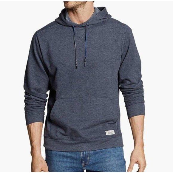 Eddie Bauer Mens Everyday Pullover Hoodie Long Sleeve Midnight Htr Small